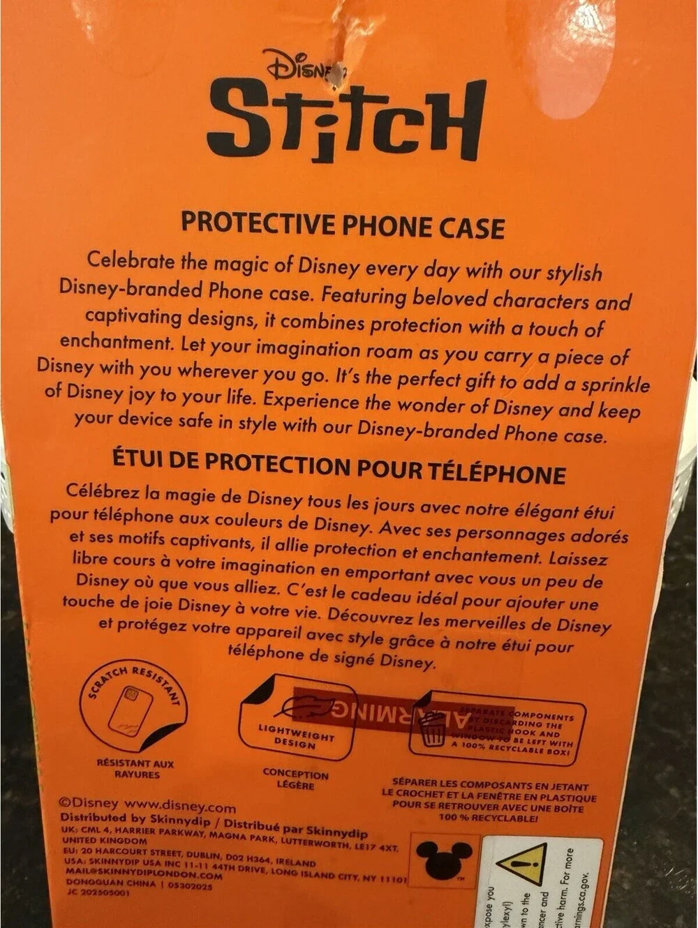 New Disney Stitch Halloween Phone Case iphone 16 Pro Max Sealed